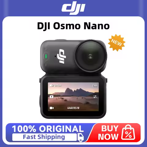 DJI Osmo Nano Standard Combo (64GB/128GB) 1/1.3" Sensor 4K/60fps & 143° Wide FOV New Original in Sto