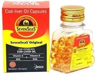 10 X 100 Original Seven Seas Cod Liver Oil 1000 Capsules