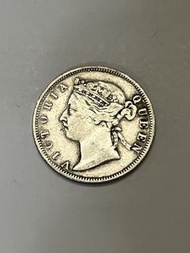 Hong Kong 20 Cents 1894 香港貳毫 銀幣 維記 Victoria 兩毫