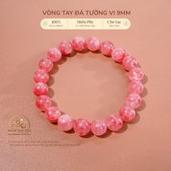 Ngoc Dan Tam - Tuong Vi Bracelet 9mm 5A - Fire Element & Earth Element