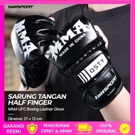 MMA Boxing Gloves | Half Finger MMA UFC Boxing Sports Training Equipment Boxing MMA Muay Thai