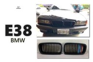 JY MOTOR ~ BMW E38 95 96 97 98 99 00 01 02 三線 M版 黑框 消光黑 水箱罩