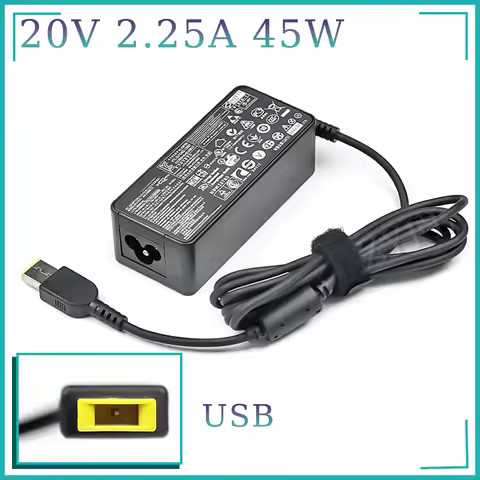 20V 2.25A 45W Laptop Ac Adapter Charger for Lenovo Thinkpad ADLX45NLC3 ADLX45NDC3A ADLX45NCC3A 0C198