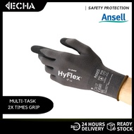Ansell Hyflex 11-840 Glove Nitrile Foam Coating Safety Glove Work Glove Size M L