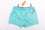 Superdry Sorrento Series กางเกงขาสั้นผู้ชาย Dry Fit Surfing กางเกงชายหาดสีเยาวชนสไตล์ตลอดทั้งปี Neut