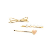 WATSONS Pearl & Bow Hair Clip Set 3s