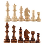 Mode Shop 32Pcs/Set Wooden Chess Pieces Entertainment Games