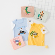 Bebe Mother Infant Two-Piece Shipping Children Summer Odal Short-Sleeved T-Shirt 1-3 Years Old Baby 