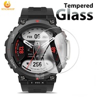 [Better For You] Full Cover Scratch Resistant Tempered Glass Film/ Transparent Anti-fingerprint Smartwatch Screen Protector For Huami Amazfit T-Rex/T-Rex Pro