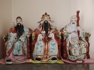 福祿壽三星陶瓷擺設
