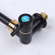 Kran Angsa ONDA V 640 GBU Keran Cuci Piring Sink Tembok Hitam V640GBU