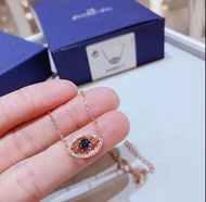 全新施華洛世奇惡魔之眼項鍊 藍色跳動的心 原裝盒/袋/卡/塵袋 順豐包郵