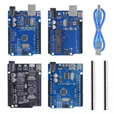 UNO R3 Development Board ATMEGA328P CH340 / ATEGA16U2 Compatible For Arduino with Cable R3 UNO Proto