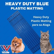 Durable 1x3 Blue Plastic Mattings for dogs para sa Baboy at Malalaking Aso heavy duty