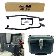 QJ MOTOR AX200S HEAVY DUTY ALLOY BOX CARRIER TOP BOX RACK