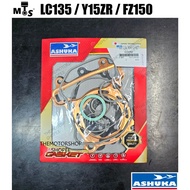 👍ASHUKA LC135/Y15ZR/FZ150/Y15 65mm/57mm/60mm/63mmRACING COPPER Gasket TOPSET Block HEAD BESI TEMBAGA