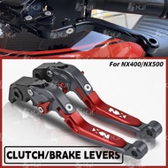 For Honda NX400/NX500 Clutch Lever Brake Lever Set Folding Handle Levers Motor Accessories Parts