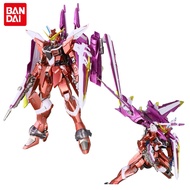 Bandai Gundam MG 1/100 ZGMF-X09A Metal Coloring Justice Gundam Action Figures Toys for
