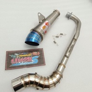 Open Pipe canister conical open specs exhaust Pipe for Wave 125 Xrm 110/125 Wave 100/110/115 Rs125 F