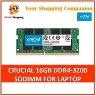 Crucial 16GB DDR4 3200MHz CL22 CT16G4SFD832A CT16G4SFRA32A 1.2V Non-ECC SODIMM Laptop RAM 3200MHZ Memory