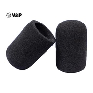 [V&P-t] 5Pcs Windscreen Microphone Sponge Windproof Mic Cover Foam Filter For Audio AT2020 ATR2500 A