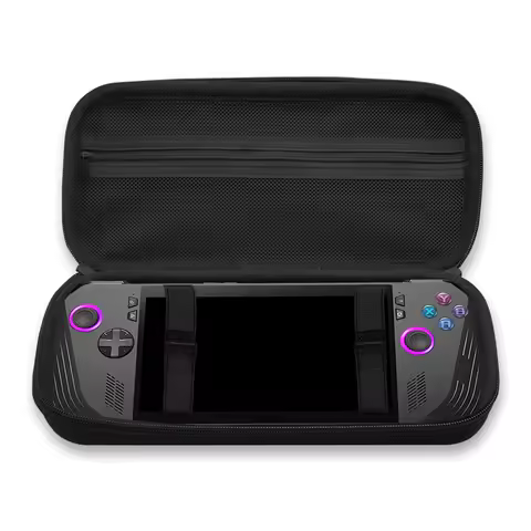 EVA Handheld Console Storage Bag for Asus Rog Ally X Game Console Carrying Case Shockproof Protectiv