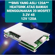 BMS 4S 100A 12V lifepo4 3.2V COMMON PORT BMS 120A BMS120A