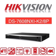 HIKVISION DS-7608NXI-K2/8P 8 channel Network Video Recorder 8ch 8MP 4K NVR with 8 POE Port