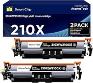 210X 210A Black High Yield Toner Cartridges(2 Pack Compatible Replacement for HP 210X 210A 210 Toner