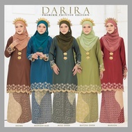 Kurung Darira Kurung Pahang Labuh Printed Batik Dobby Silk by Dmimi
