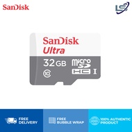 SanDisk Ultra microSDHC UHS-I Card 16GB/32GB SDSQUNS-016G-GN3MN/SDSQUNS-032G-GN3MN | Class 10 | Full