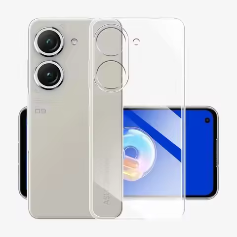 For Asus ZenFone 10 Zenfone10 Case For Zenfone9 9 Shockproof Clear Silicon Soft Back Cover Mobile Ph