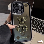 Compatible for Infinix Smart 8 7 Hot 40i 40 Pro 30i 30Play 30i Spark Go 2024 2023 Note 30 VIP 12 Turbo G96 Violent Trendy Bear All-inclusive Phone Case Soft Cover