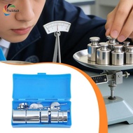 chulisia Slotted Weight Set (2g, 5g, 10g, 20g, 50g, 100g, 200g): Multifunctional Teaching Material f