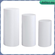[DolitybdMY] Plinth Stand Pillar Cover, Wedding Dessert Cylinder Stand, Cylinder Pedestal