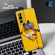 Montana - Silicone Casing - Casing hp for Infinix Hot 70 - Latest Aesthetic Casing -