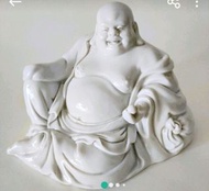 陶瓷白瓷大肚佛像擺設