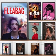 Poster Fleabag Musim 2 Lukisan Kanvas Drama TV Popular Cetak Gambar Dinding untuk Hiasan Rumah Ruang