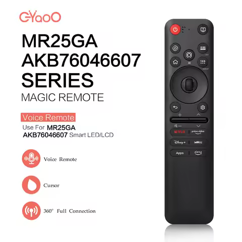 MR25GA AKB76046607 Voice Magic Remote Control Includes Pointer Functions Compatible With GA/GC Serie