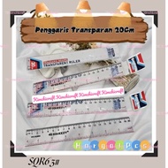 20CM TRANSPARENT Clear RULER SQUEEZY RULER/ Mica RULER/ TRANSPARENT PLASTIC RULER SQR6311/