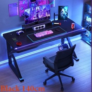 Meja Komputer Meja Gaming Meja kantor Meja Belajar Meja Komputer Shaped Serat Karbon 160CM