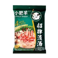 [乾貨] ·小肥羊 金裝升級 火鍋底料 (金裝 清湯 獨立料理包) 3-5人份 小肥羊火鍋湯底 平行進口