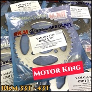 Spoket RKM YAMAHA RXZ Y100 Y110 135LC LC 135 LC135 Y125 125Z 125ZR Lagenda Y15 Ysuku Y16 SPROCKET St