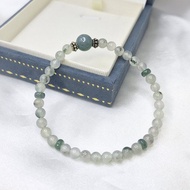 設計款 冰種烏雞手串 手珠 珠串 | 天然緬甸玉A貨翡翠