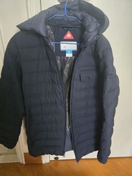 Columbia 羽絨外套 藍色 M碼