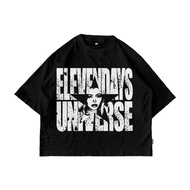 Elevendays T-shirt - Universe - Unisex T-shirt - BLACK