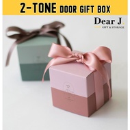 2-Tone Door Gift Box / Candy Gift Box/ Christmas Gift Box [Dear J]