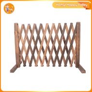 Homyl Wooden Fence Lattice Fence Retractable Garden Trellis Wedding Photo Props for Indoor Yard Cour