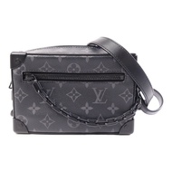 LOUIS VUITTON Monogram Eclipse Mini Soft Trunk肩背袋