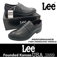 Premium Quality Men’s Class Lee’s  Oxford Black Formal Shoes Kasut Kulit Lelaki Lee